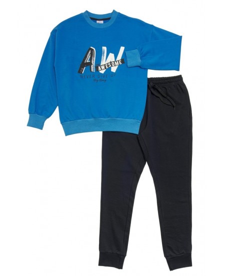 FUNKY Σετ Μπλούζα και Παντελόνι Εποχιακό 123-117105 Μπλε/Μαύρο 
