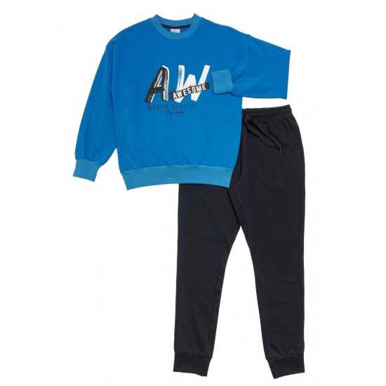 FUNKY Σετ Μπλούζα και Παντελόνι Εποχιακό 123-117105 Μπλε/Μαύρο 