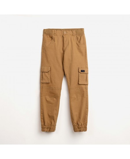 FUNKY Παντελόνι Cargo 124-111100-01 Καφέ