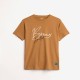 FUNKY Μπλούζα με Κοντό Μανίκι 124-105125 Καμηλό 