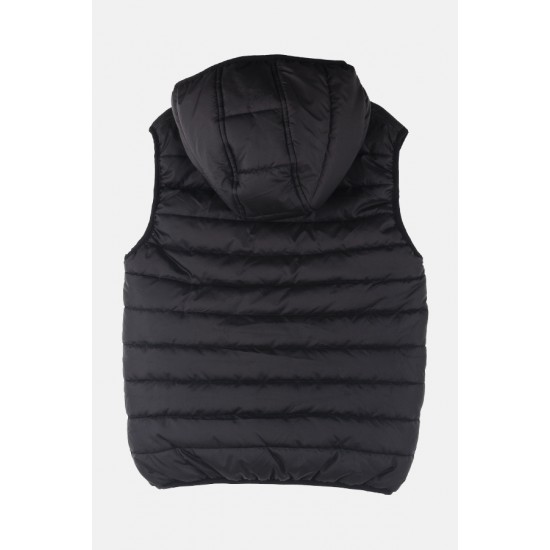 JOYCE Μπουφάν Αμάνικο 2442906 Μαύρο 