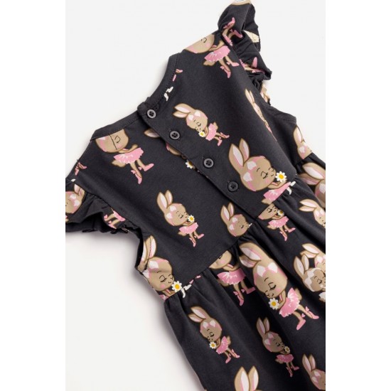 FUNKY Φόρεμα 124-928106 Ανθρακί 