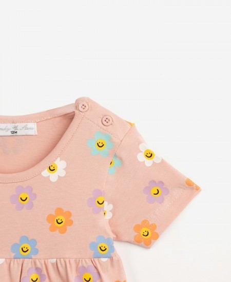 FUNKY Φόρεμα 124-928102 Ροζ 