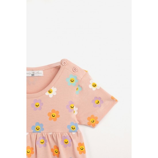 FUNKY Φόρεμα 124-928102 Ροζ 