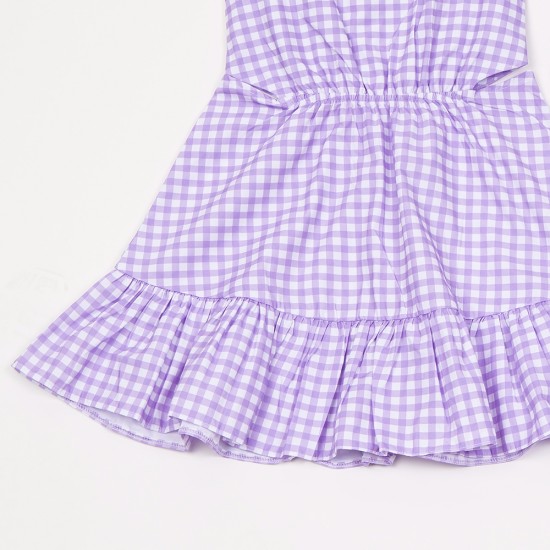 TRAX Φόρεμα και Κορδέλα 45165 Λιλά 