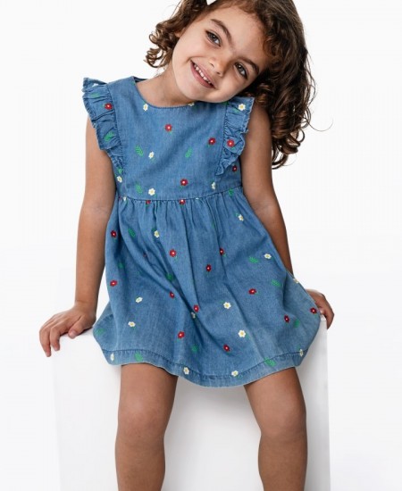 FUNKY Φόρεμα 124-729108 Μπλε