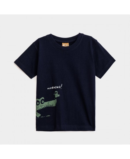 FUNKY Μπλούζα με Κοντό Μανίκι 124-305115 Μπλε