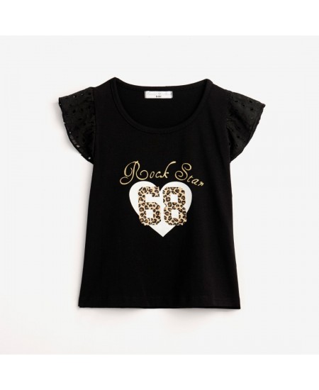 FUNKY Μπλούζα 124-505110 Μαύρη 