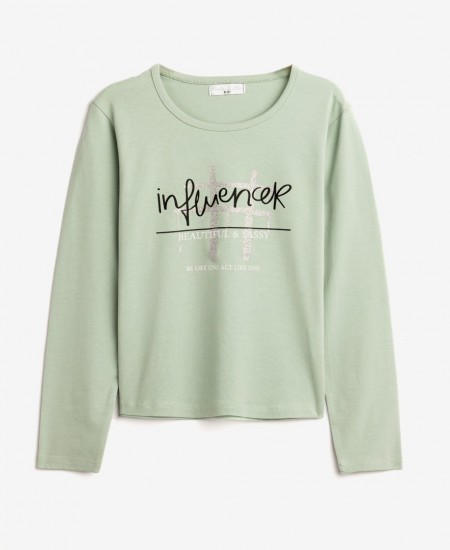 FUNKY  Μπλούζα 124-506101 Φυστικί 