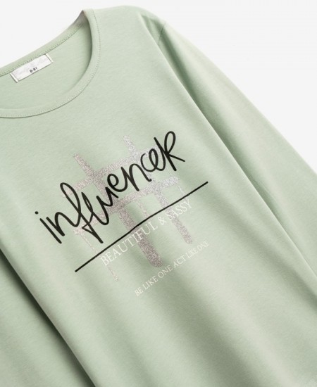 FUNKY  Μπλούζα 124-506101 Φυστικί 