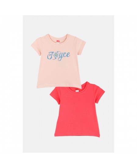 JOYCE Μπλούζες 2τμχ 2411501 Σομόν/Κοραλί 