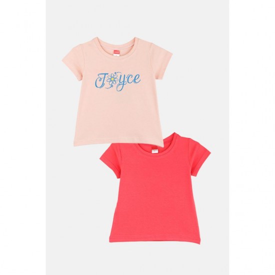 JOYCE Μπλούζες 2τμχ 2411501 Σομόν/Κοραλί 