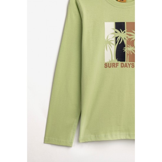 FUNKY Μπλούζα 124-106100  Λαχανί