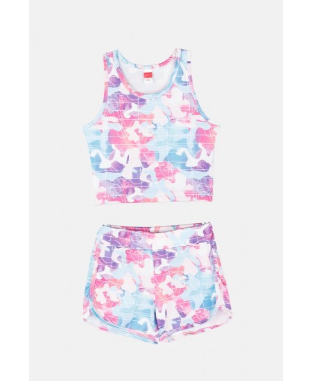 JOYCE Σετ Μπουστάκι και Σορτς 2413151 Ροζ 