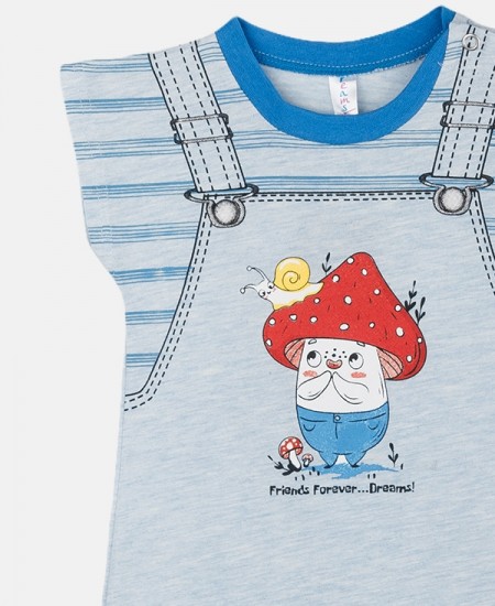 DREAMS Ολόσωμο Φορμάκι 2422211 Γαλάζιο 