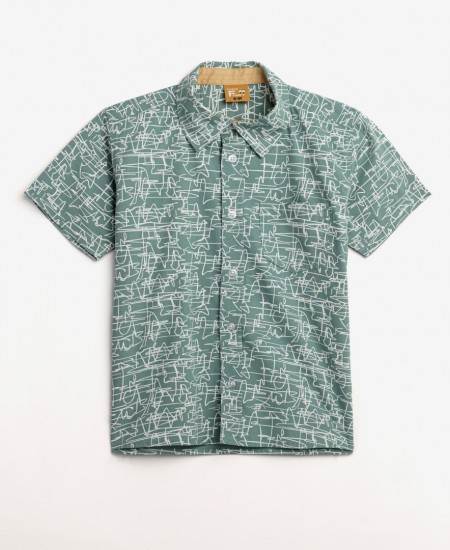 FUNKY Πουκάμισο 124-108102 Τυρκουάζ 