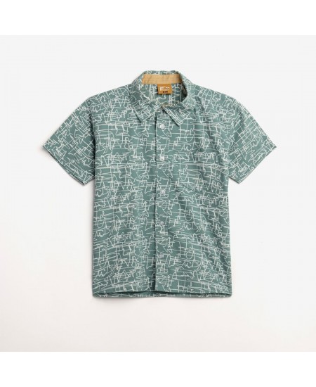 FUNKY Πουκάμισο 124-108102 Τυρκουάζ 