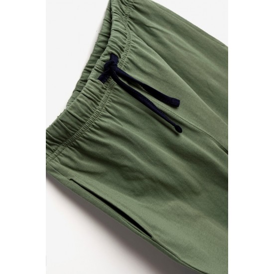 FUNKY Σετ Μπλούζα και Βερμούδα 124-101103 Μπλε/Χακί 