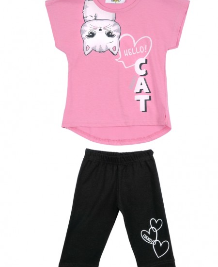 FRENZY Σετ Μπλούζα και Κολάν 62415434 Ροζ 