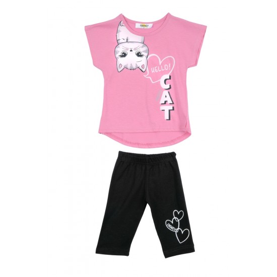 FRENZY Σετ Μπλούζα και Κολάν 62415434 Ροζ 