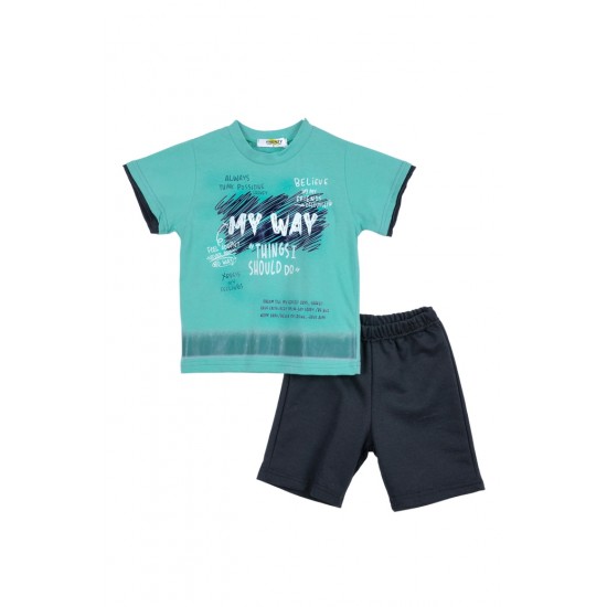 FRENZY Σετ Μπλούζα και Βερμούδα 72415444 Βεραμάν 