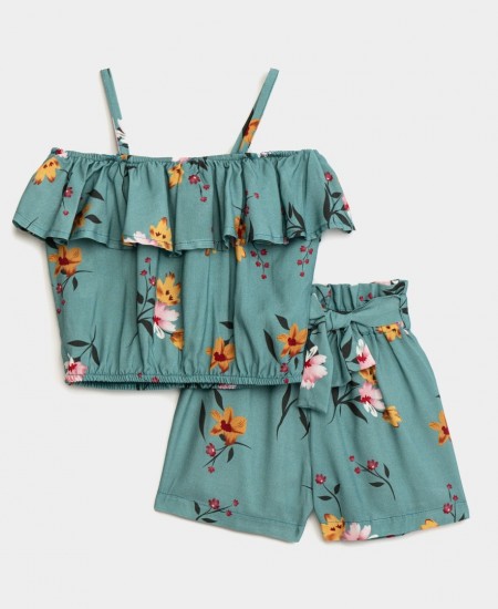 FUNKY Σετ Μπλούζα και Σορτς 124-525106 Μπλε