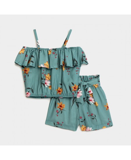 FUNKY Σετ Μπλούζα και Σορτς 124-525106 Μπλε