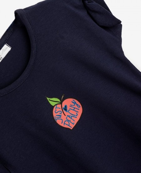 FUNKY Σετ Μπλούζα και Κολάν 124-719106 Μπλε/Ροδακινί