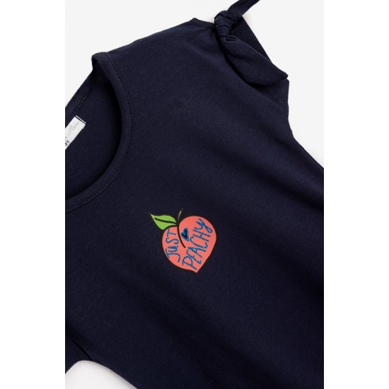 FUNKY Σετ Μπλούζα και Κολάν 124-719106 Μπλε/Ροδακινί