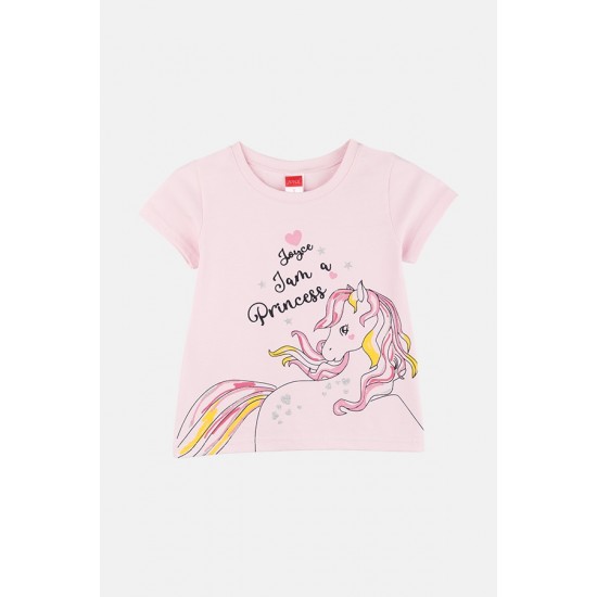 JOYCE Σετ Μπλούζα και Κολάν 2411118 Ροζ/Μαύρο 