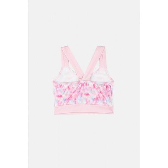 JOYCE Σετ Μπουστάκι και Κολάν Ποδηλατικό 2413138 Ροζ 