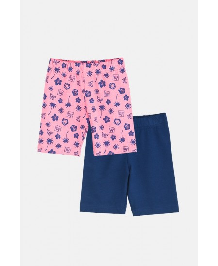 JOYCE Κολάν Ποδηλατικό 2τμχ 2411405 Μπλε/Φουξ 