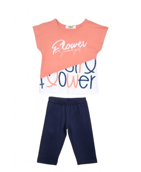 FRENZY Σετ Μπλούζα και Κολάν 62415437 Ροδακινί 