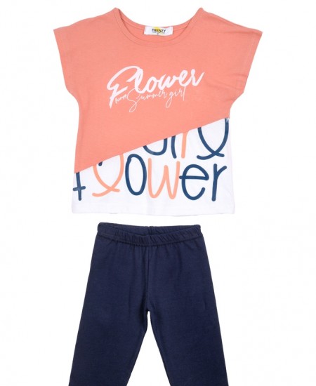 FRENZY Σετ Μπλούζα και Κολάν 62415437 Ροδακινί 