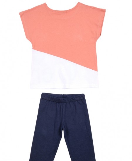 FRENZY Σετ Μπλούζα και Κολάν 62415437 Ροδακινί 