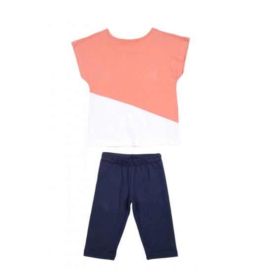 FRENZY Σετ Μπλούζα και Κολάν 62415437 Ροδακινί 