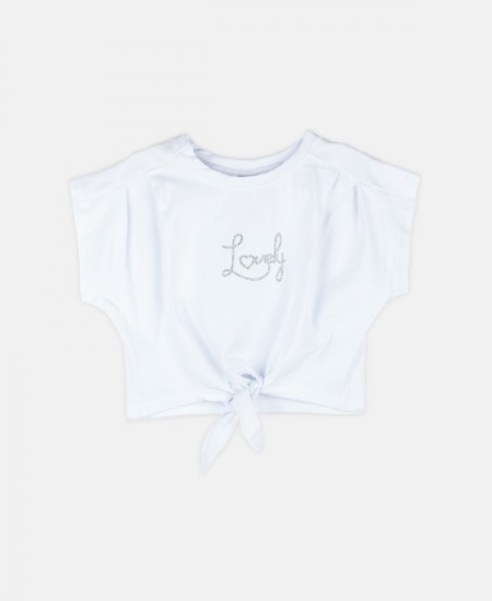 JOYCE Σετ Μπλούζα και Σορτς 2413162 Λευκό/Μαύρο 