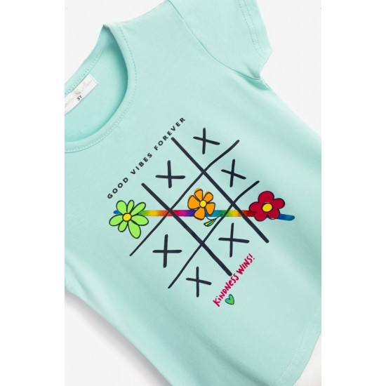 FUNKY Σετ Μπλούζα και Κολάν 124-720100 Γαλάζιο 