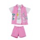 FRENZY Σετ Μπλούζα, Αμάνικο Ζακετάκι και Σορτς 61415094 Ροζ 