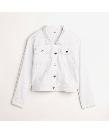 FUNKY Τζάκετ 124-518106 Λευκό 