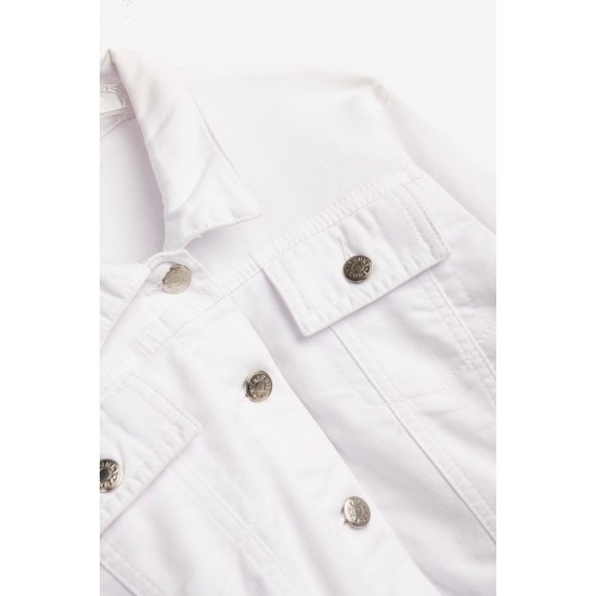 FUNKY Τζάκετ 124-518106 Λευκό 