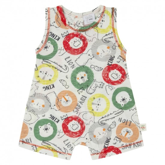 CANADA Ολόσωμο Φορμάκι Αμάνικο 24110616 Εκρού 