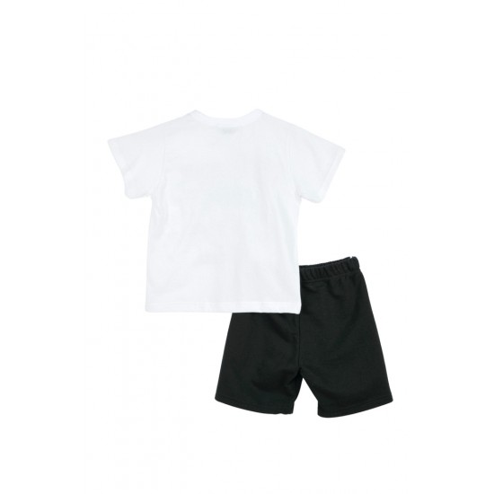 FRENZY Σετ Μπλούζα και Βερμούδα 72415449 Λευκό 