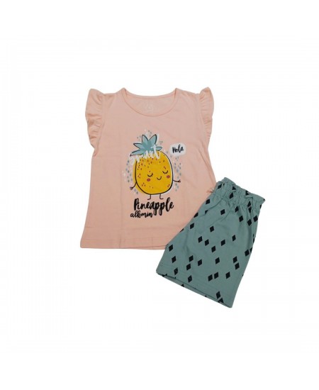 ALKMIN Πιτζάμα 223-0860 Ροζ 