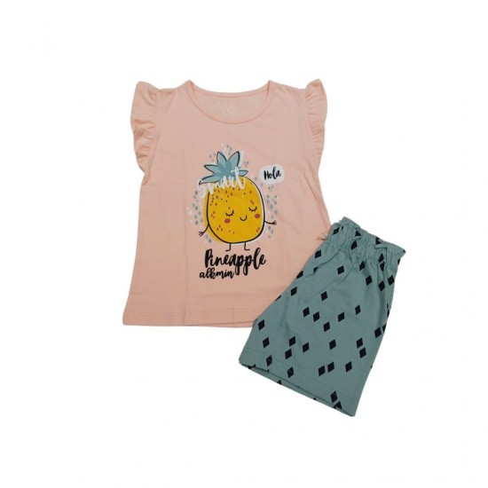 ALKMIN Πιτζάμα 223-0860 Ροζ 