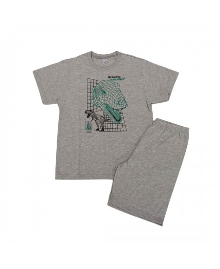 DREAMS Πιτζάμα 2326105 Γκρι