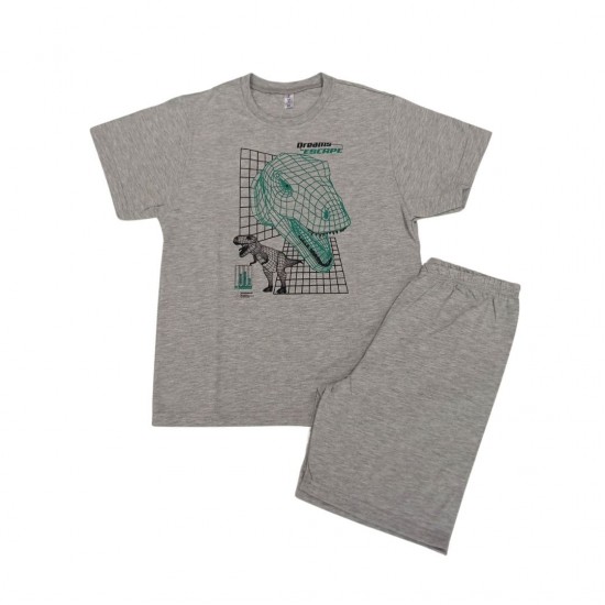 DREAMS Πιτζάμα 2326105 Γκρι