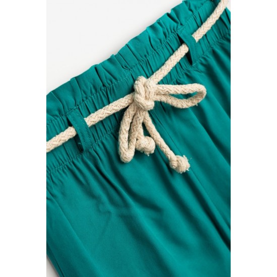 FUNKY Σετ Μπλούζα και Σορτς 124-525103 Λευκό/Βεραμάν 