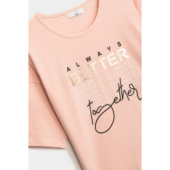 FUNKY Σετ Μπλούζα και Κολάν 124-539110 Ροζ