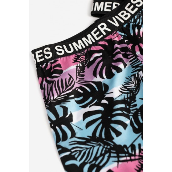 FUNKY Σετ Μπλούζα και Κολάν 124-540100 Μαύρο/Λευκό